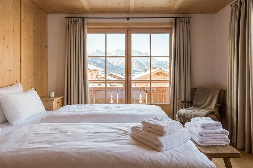 Bezugsfertige Ferienwohnung mit frisch bezogenem Bett